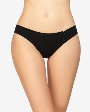 Braguita bikini algodón suave de canalé ancho de Avet