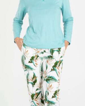 Pijama Flor Canaria De Pettrus