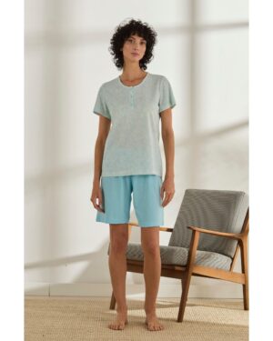 Pijama Microfloral De Belty