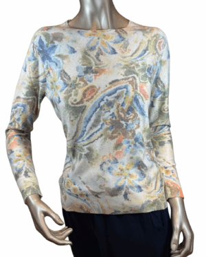 Sueter con estampado floral de MCM