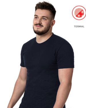 Camiseta térmica elástica algodón manga corta Map
