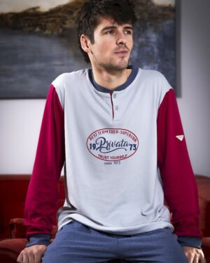 Pijama hombre estilo beisbol de Privata